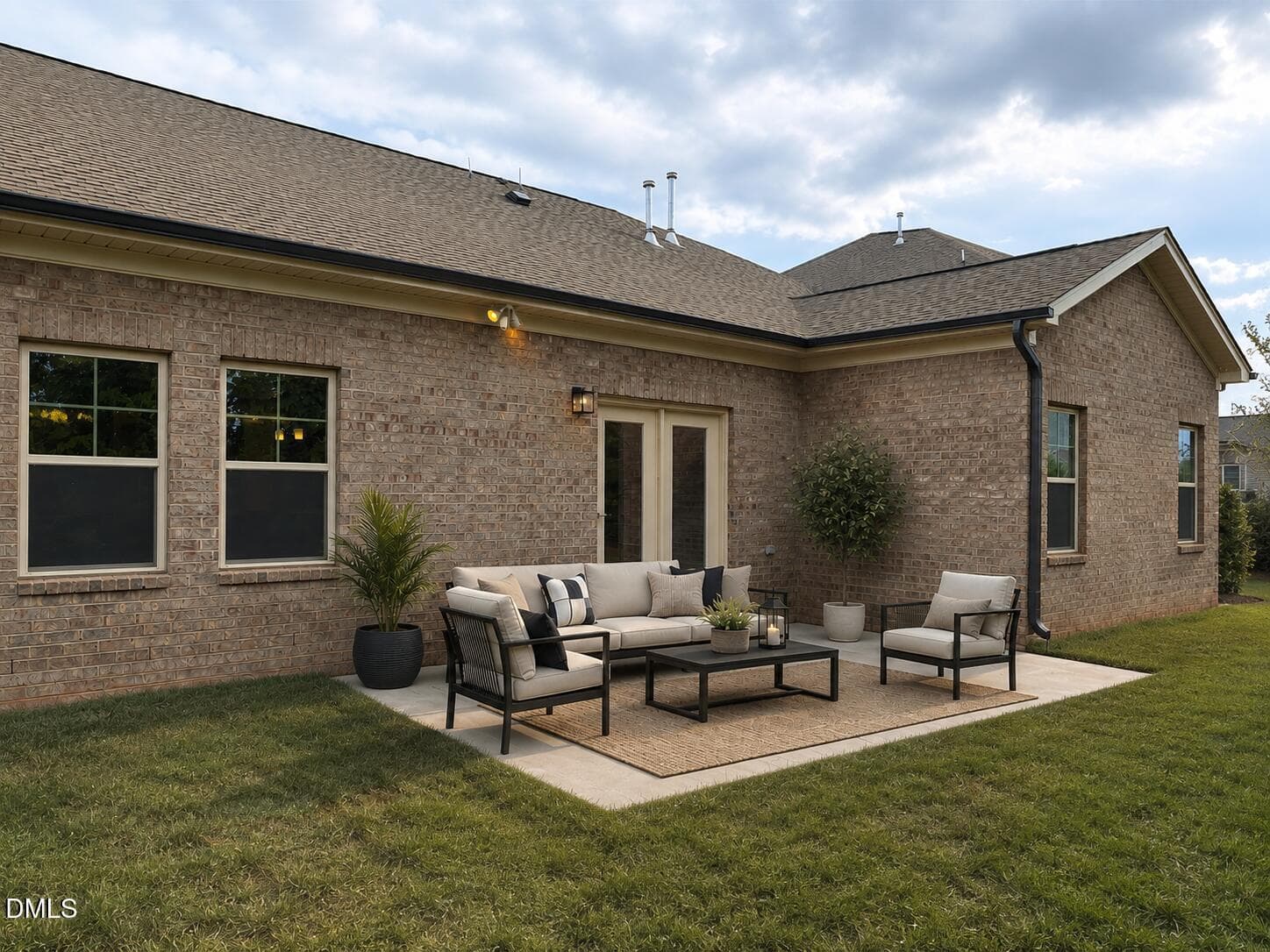 WB208 BACK YARD STAGED - 1097 Tulloch Court 208, Burlington, NC 27215, Burlington