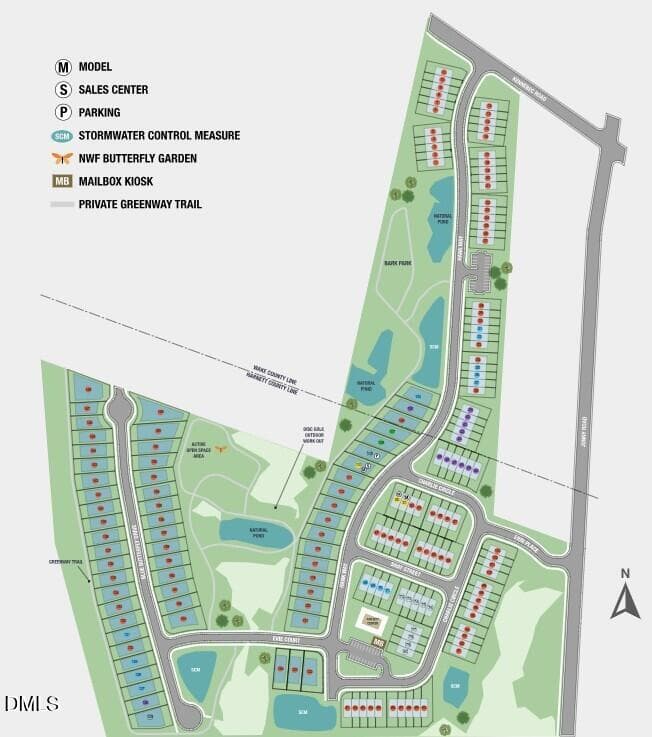 Map - 290 Blue Butterfly Drive, Angier, NC 27501