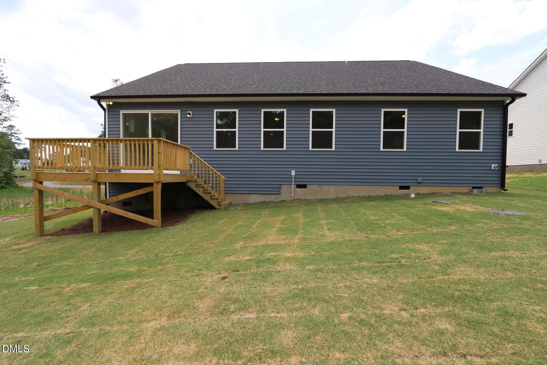 Rear View - 144 Golfview Avenue, Benson, NC 27504