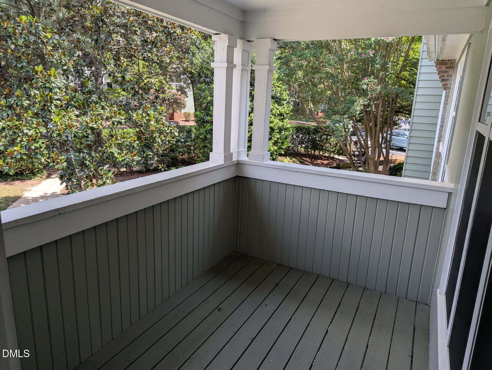 Covered Balcony - 1031 Nicholwood Drive 203, Raleigh, NC 27605, Raleigh