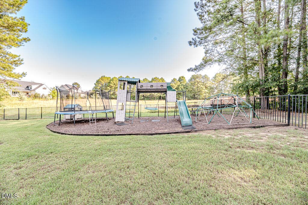 Backyard Play area - 1200 Graedon Drive, Raleigh, NC 27603, Raleigh