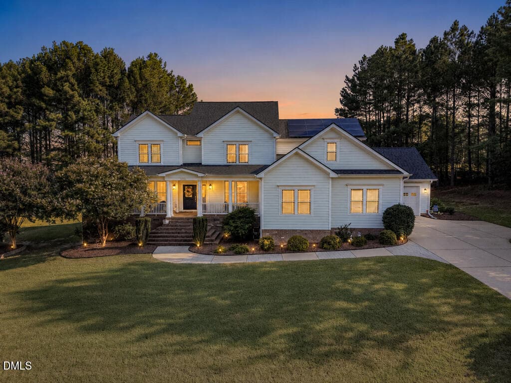 Front Twilight - 1200 Graedon Drive, Raleigh, NC 27603, Raleigh