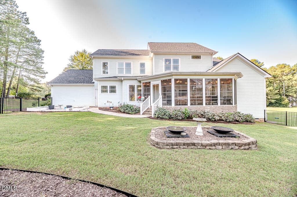 Rear of home V2 - 1200 Graedon Drive, Raleigh, NC 27603, Raleigh