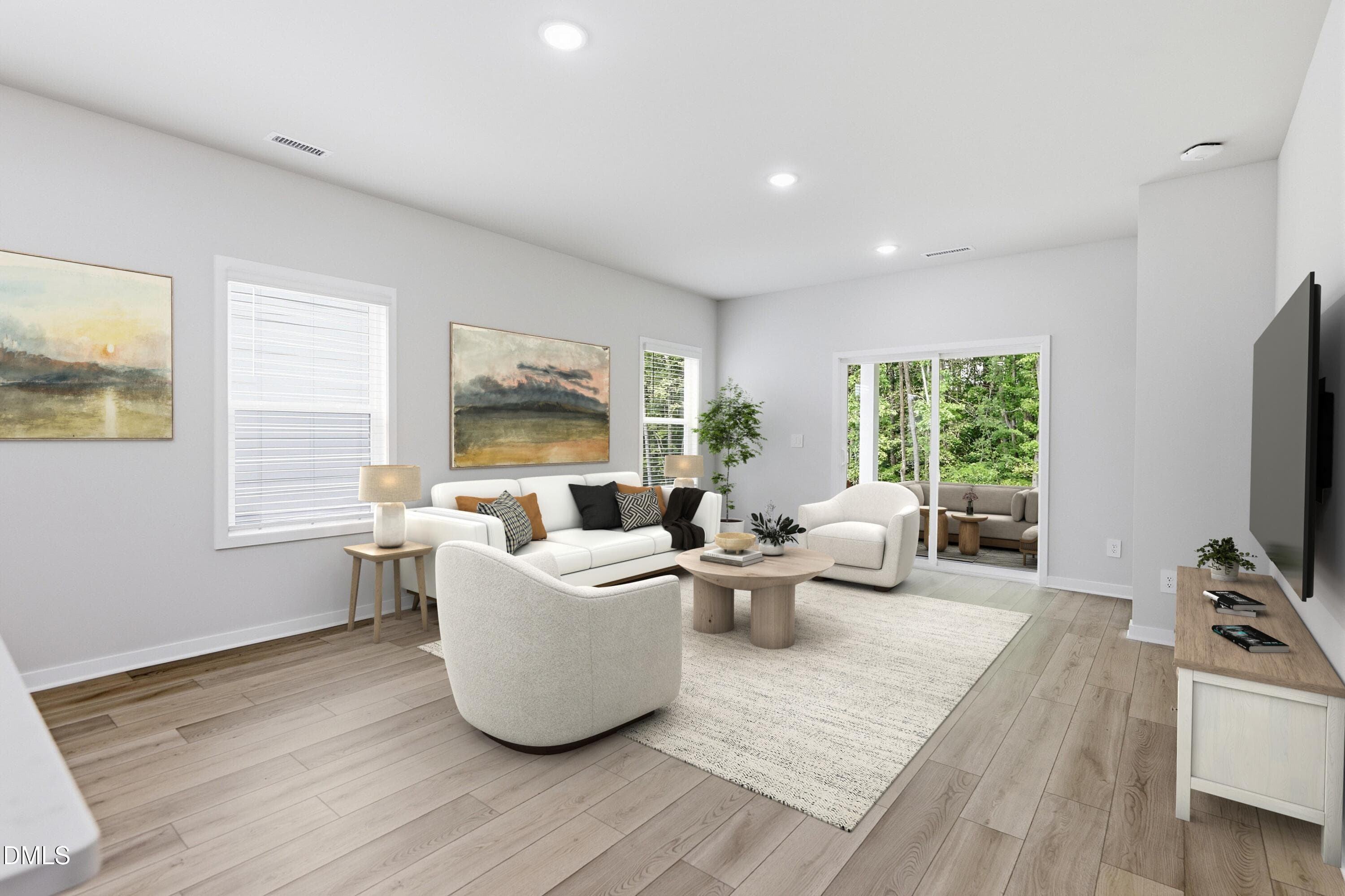 4 - Living Room - 1425 Hatteras Road, Durham, NC 27704, Durham
