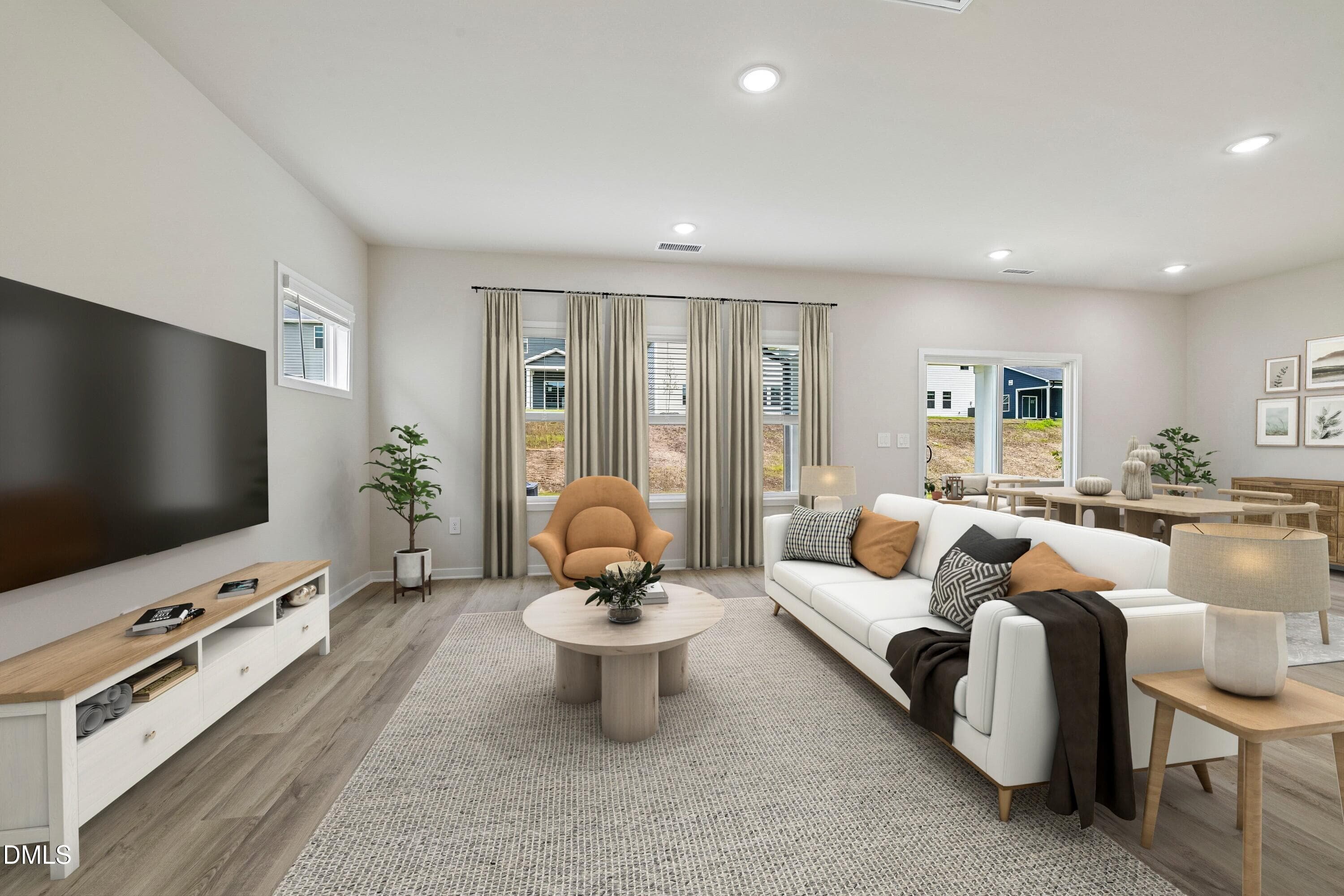 6 - Living Room - 1417 Hatteras Road, Durham, NC 27704, Durham