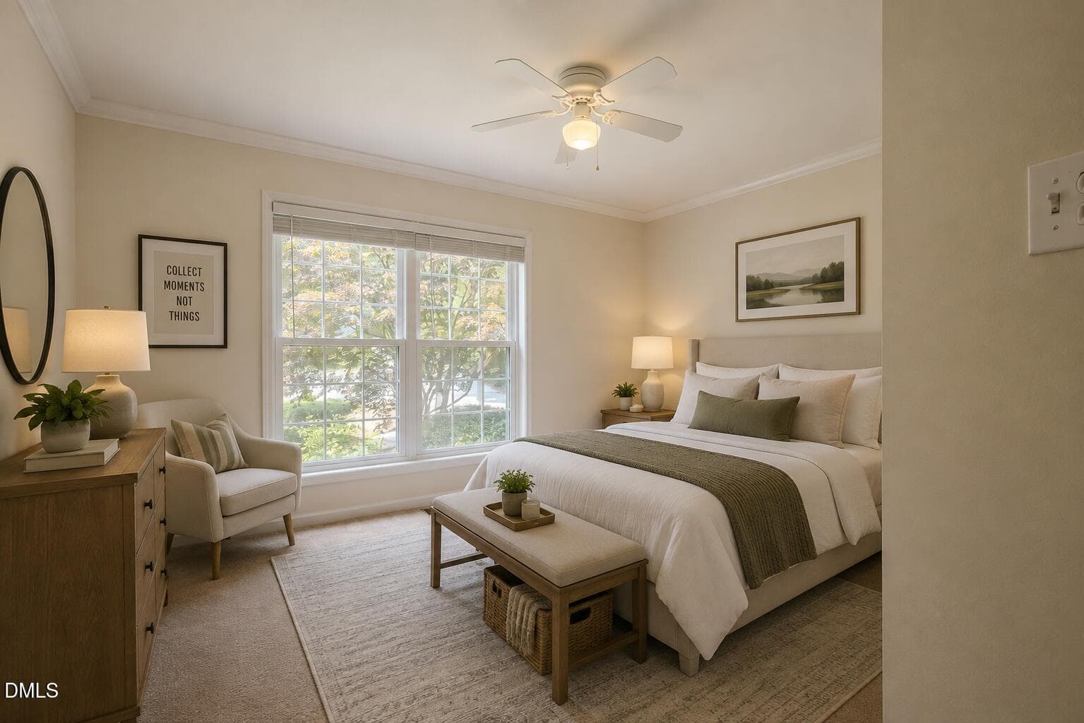 Medfield - downstairs guest room - 1806 Medfield Road, Raleigh, NC 27607, Raleigh