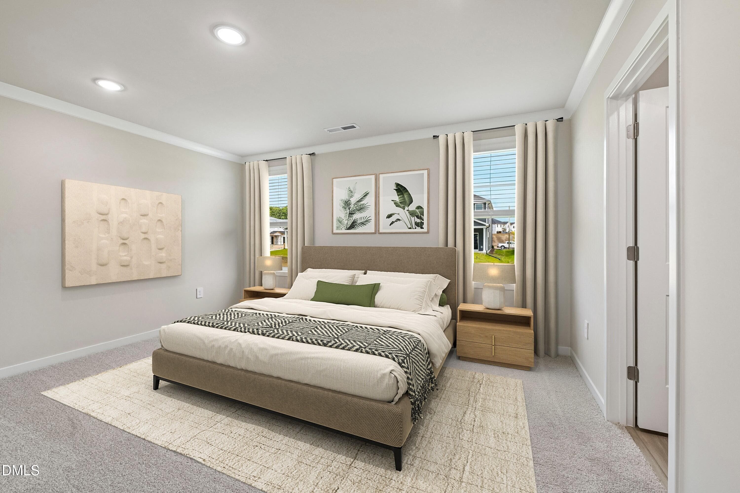 9 - Primary Bed - 1423 Hatteras Road, Durham, NC 27704, Durham