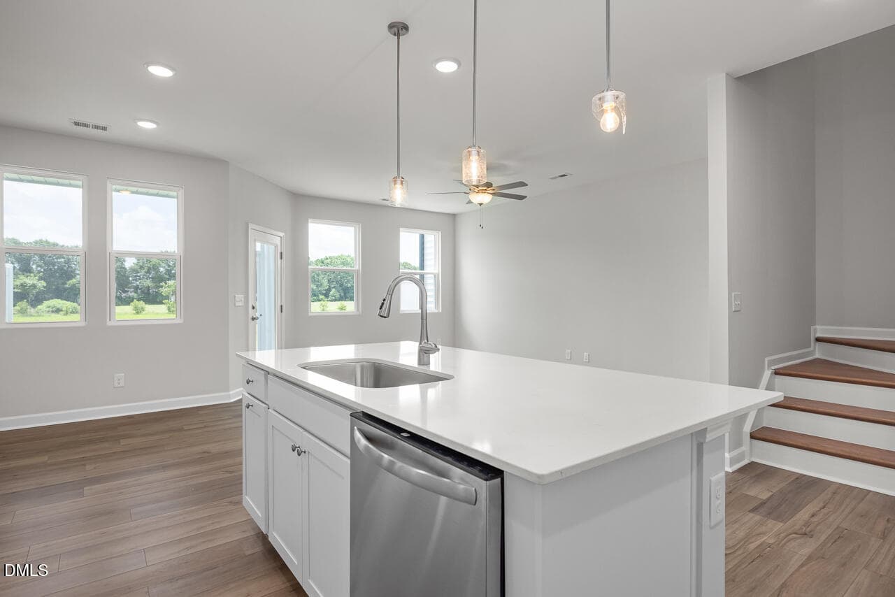 Kitchen - 3841 Well Fleet Drive, Willow Springs, NC 27592