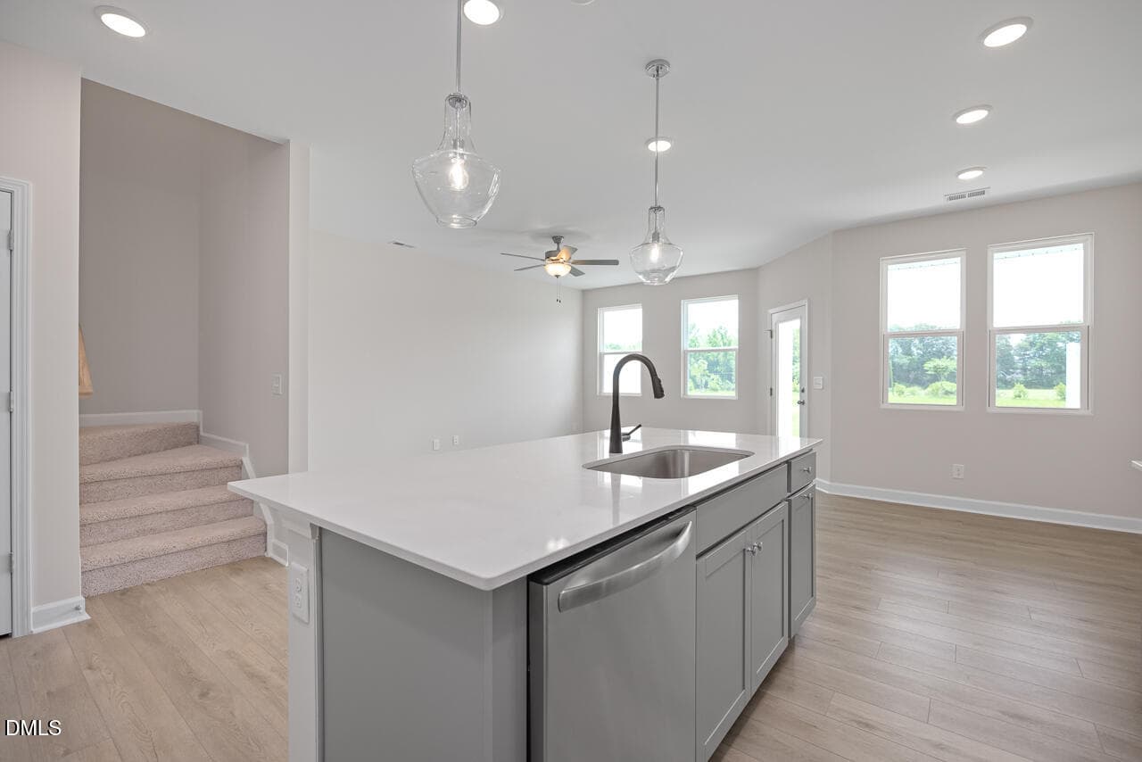 Kitchen - 3837 Well Fleet Drive, Willow Springs, NC 27592