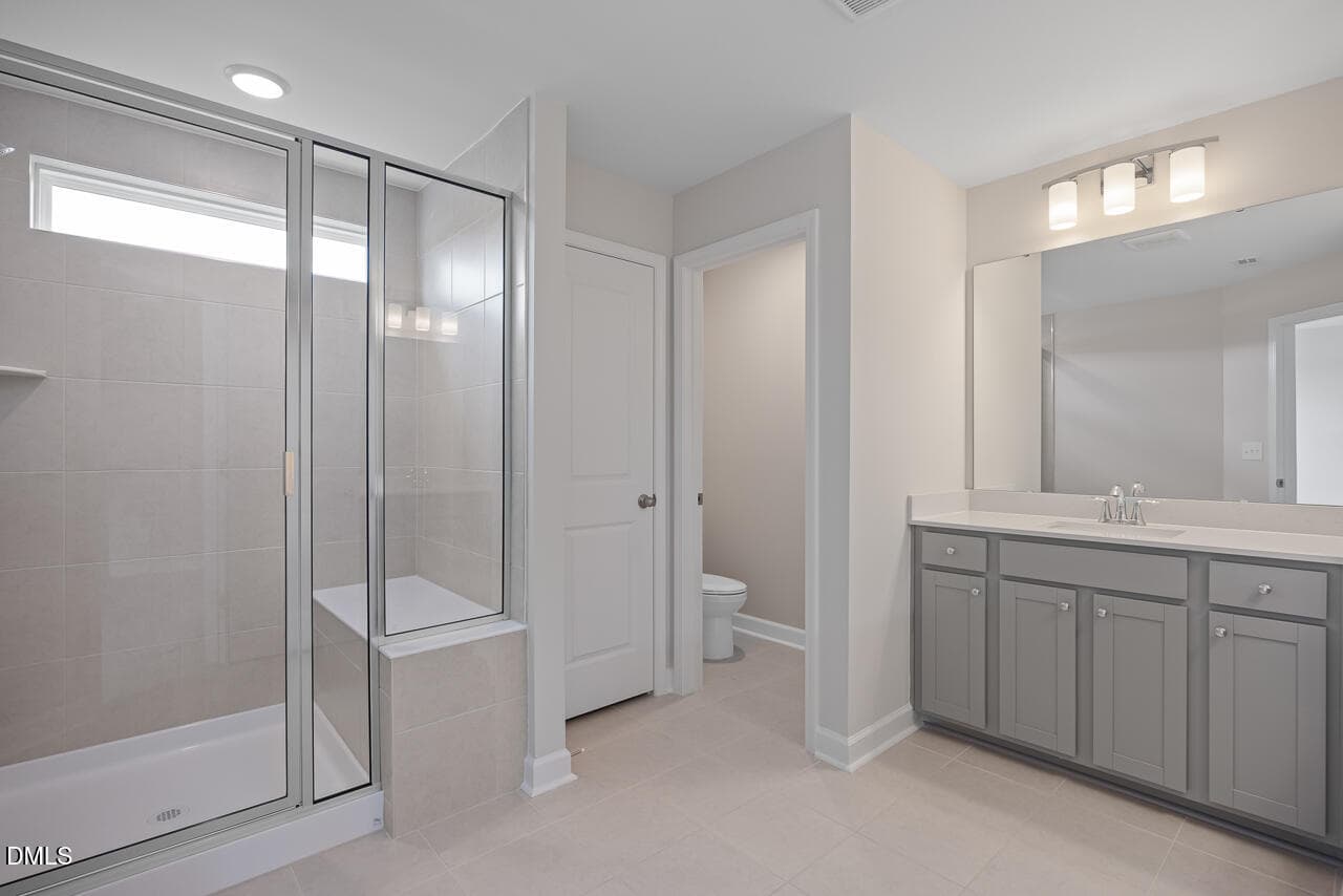 Owner Bathroom - 3835 Well Fleet Drive, Willow Springs, NC 27592