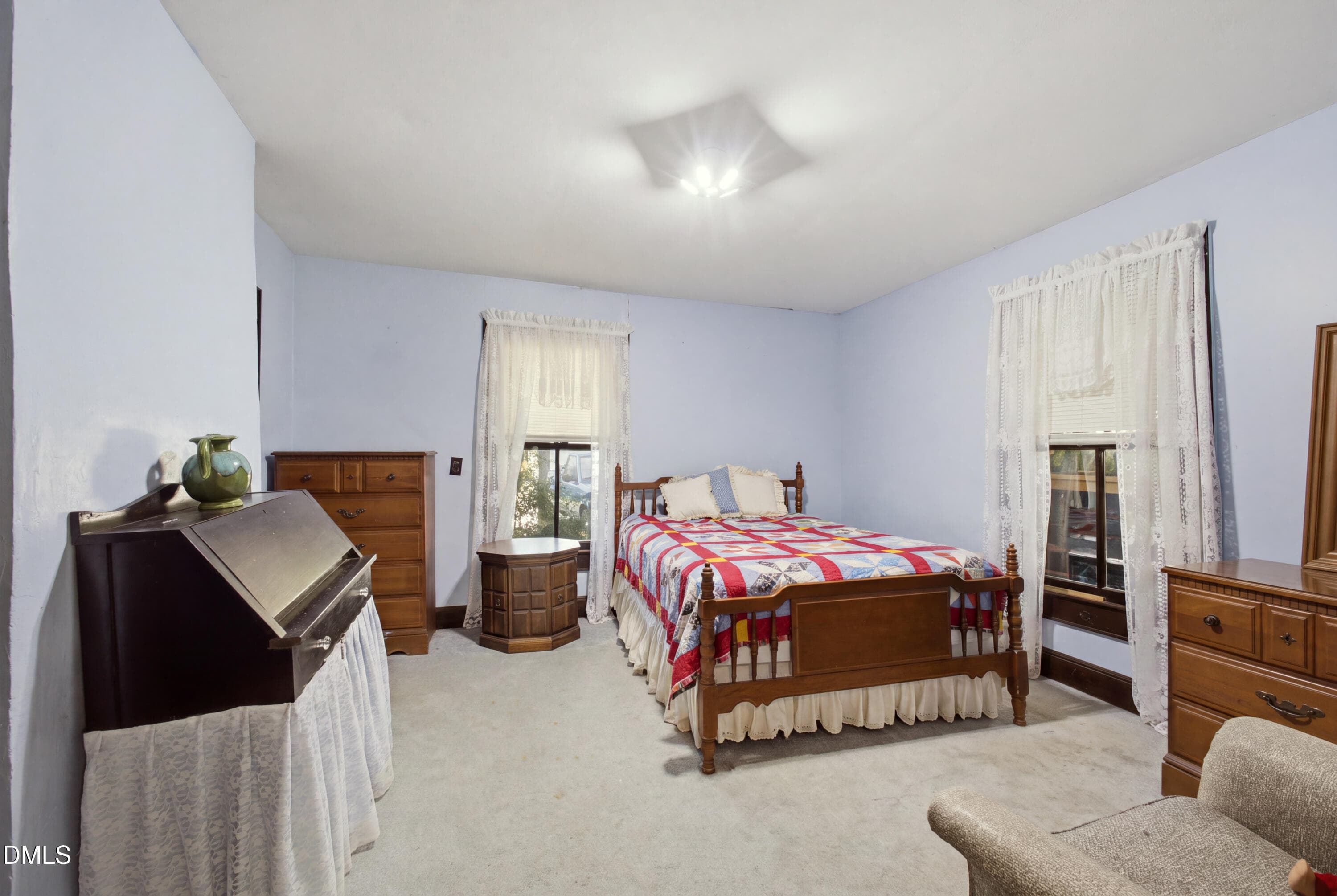 10_Bedroom_Downstairs_From_Hallway - 1884 Silk Hope Liberty Road, Siler City, NC 27344
