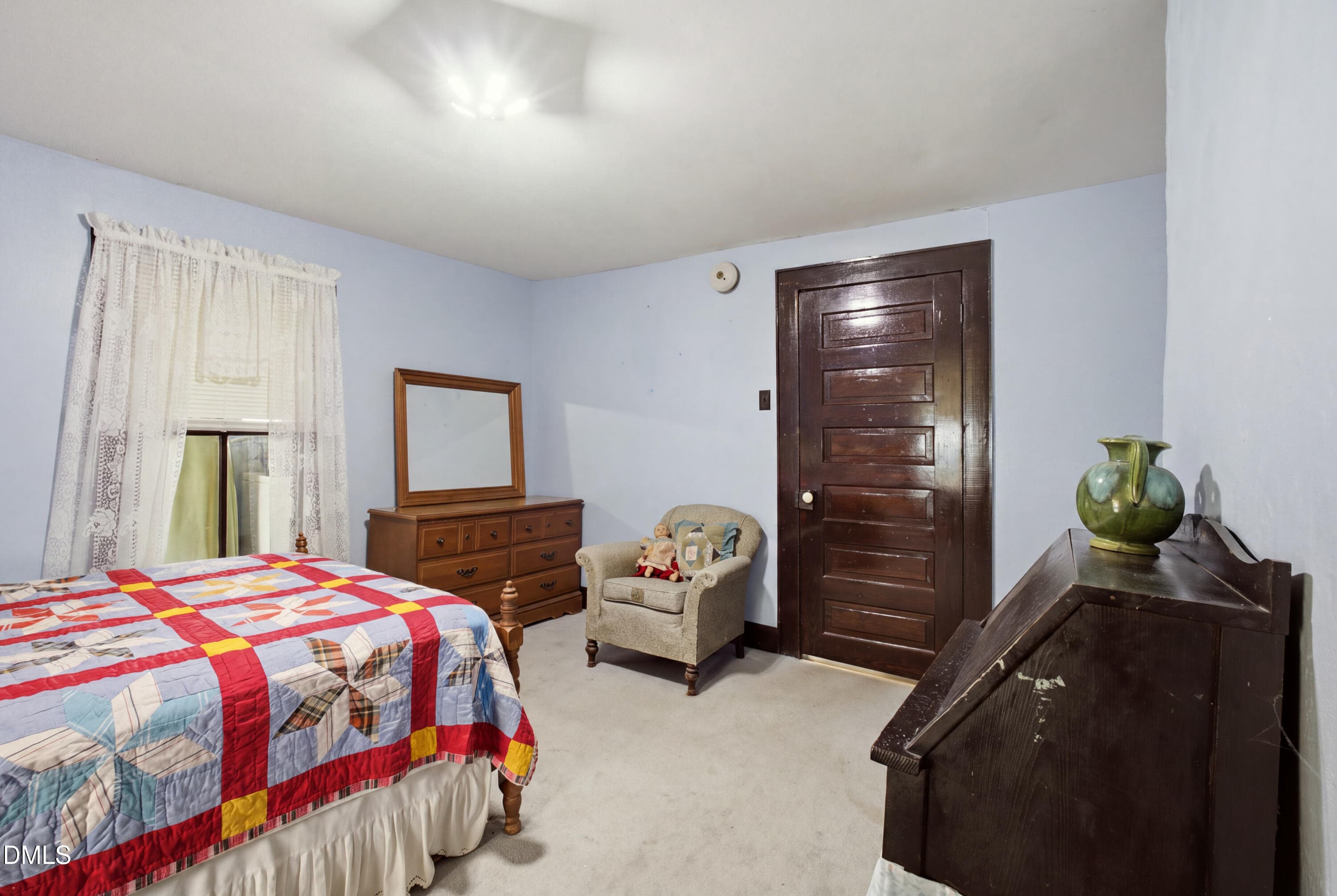 11_Bedroom_Downstairs_From_Wall - 1884 Silk Hope Liberty Road, Siler City, NC 27344