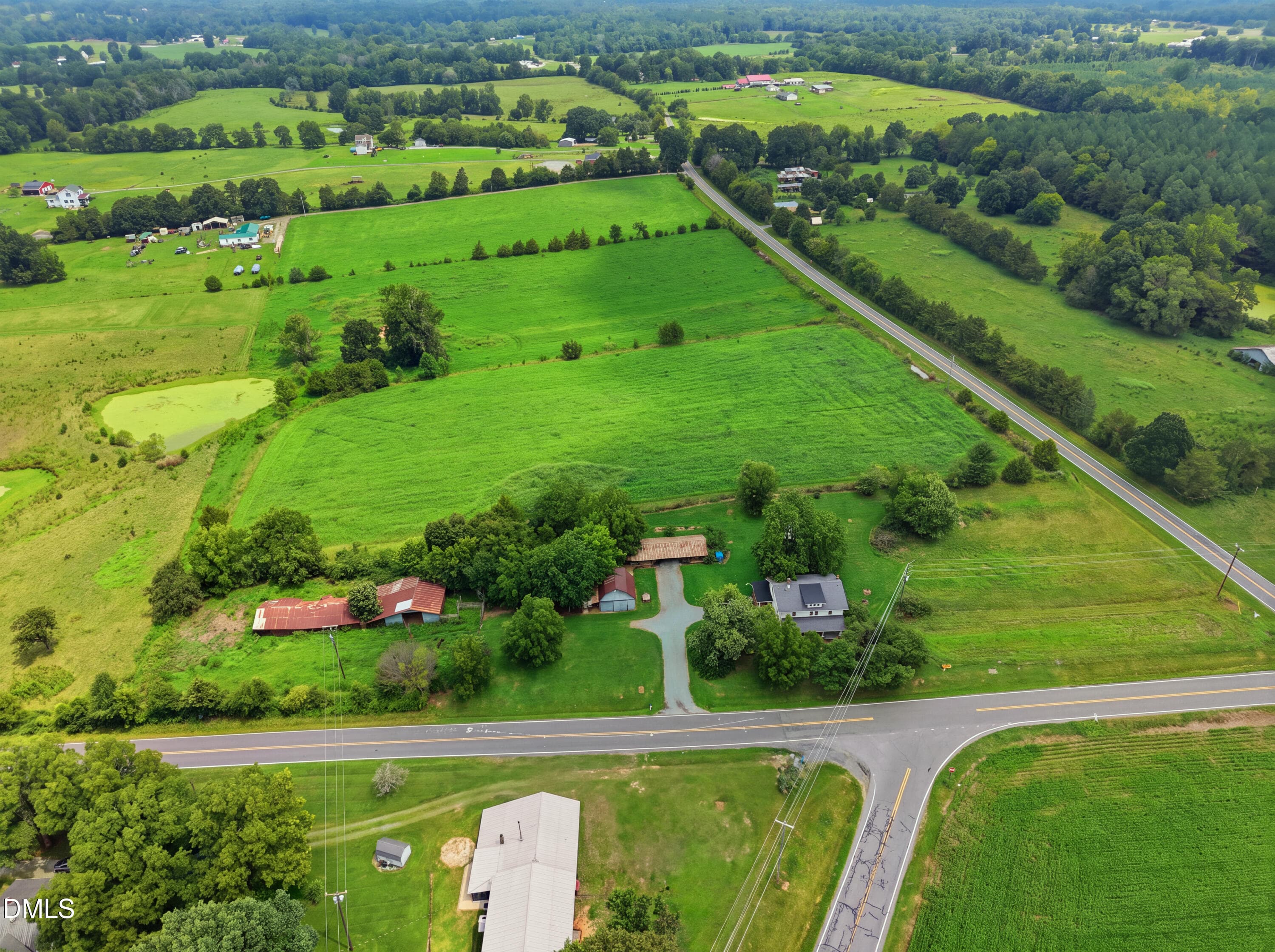 38_AerialView_FromJesseBridgesRd_to_Silk - 1884 Silk Hope Liberty Road, Siler City, NC 27344