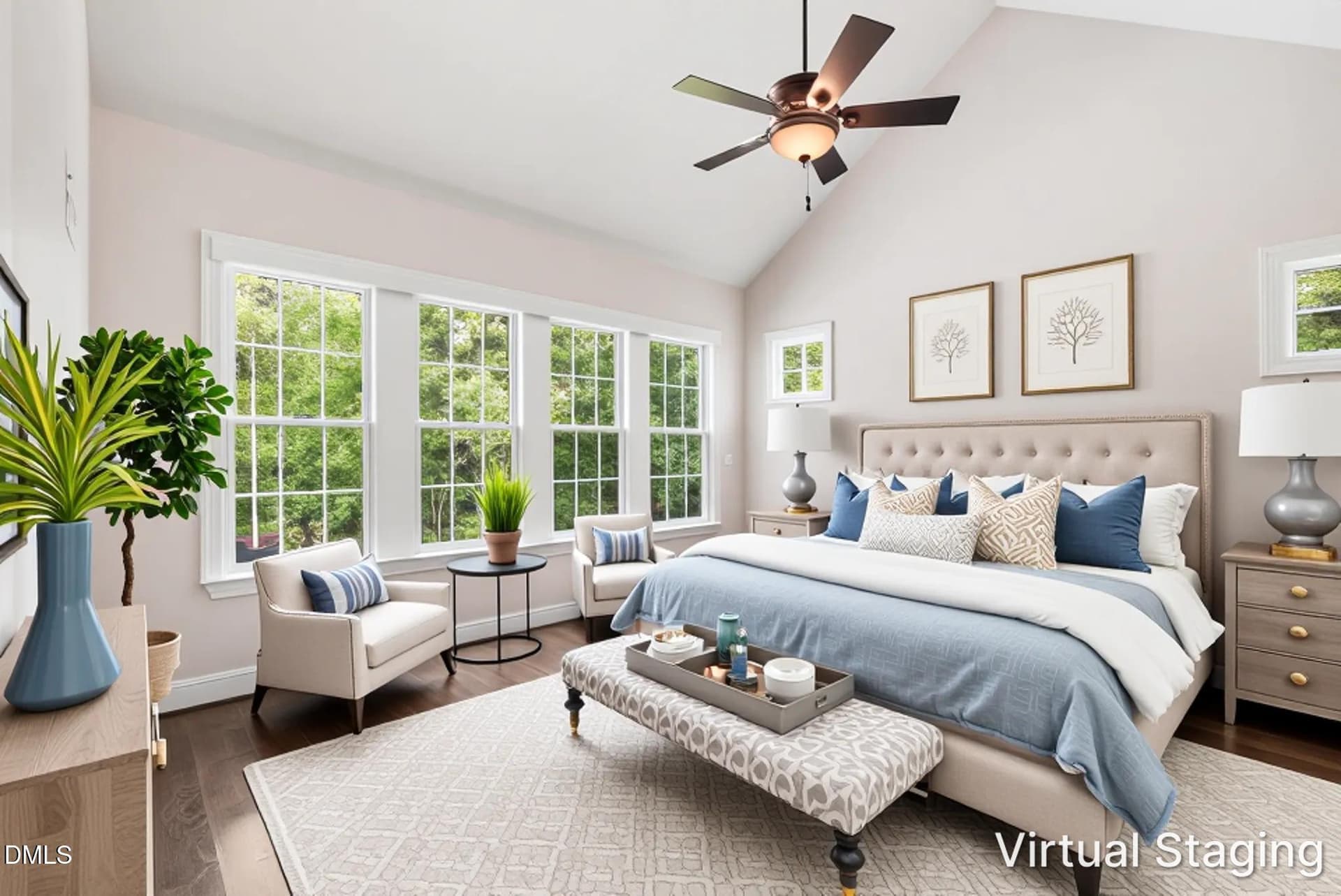 Primary Bedroom - 222 American Court, Apex, NC 27523