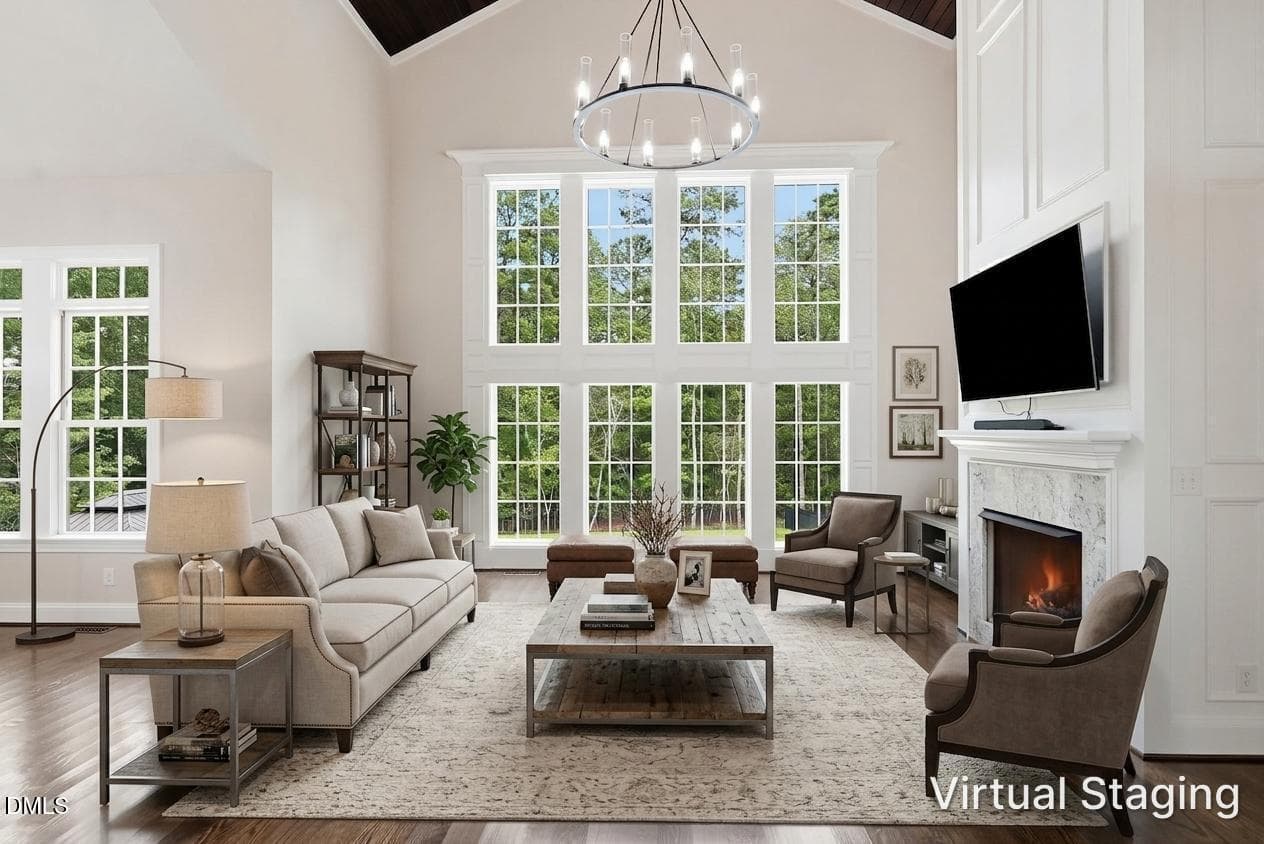 Family Room - 222 American Court, Apex, NC 27523