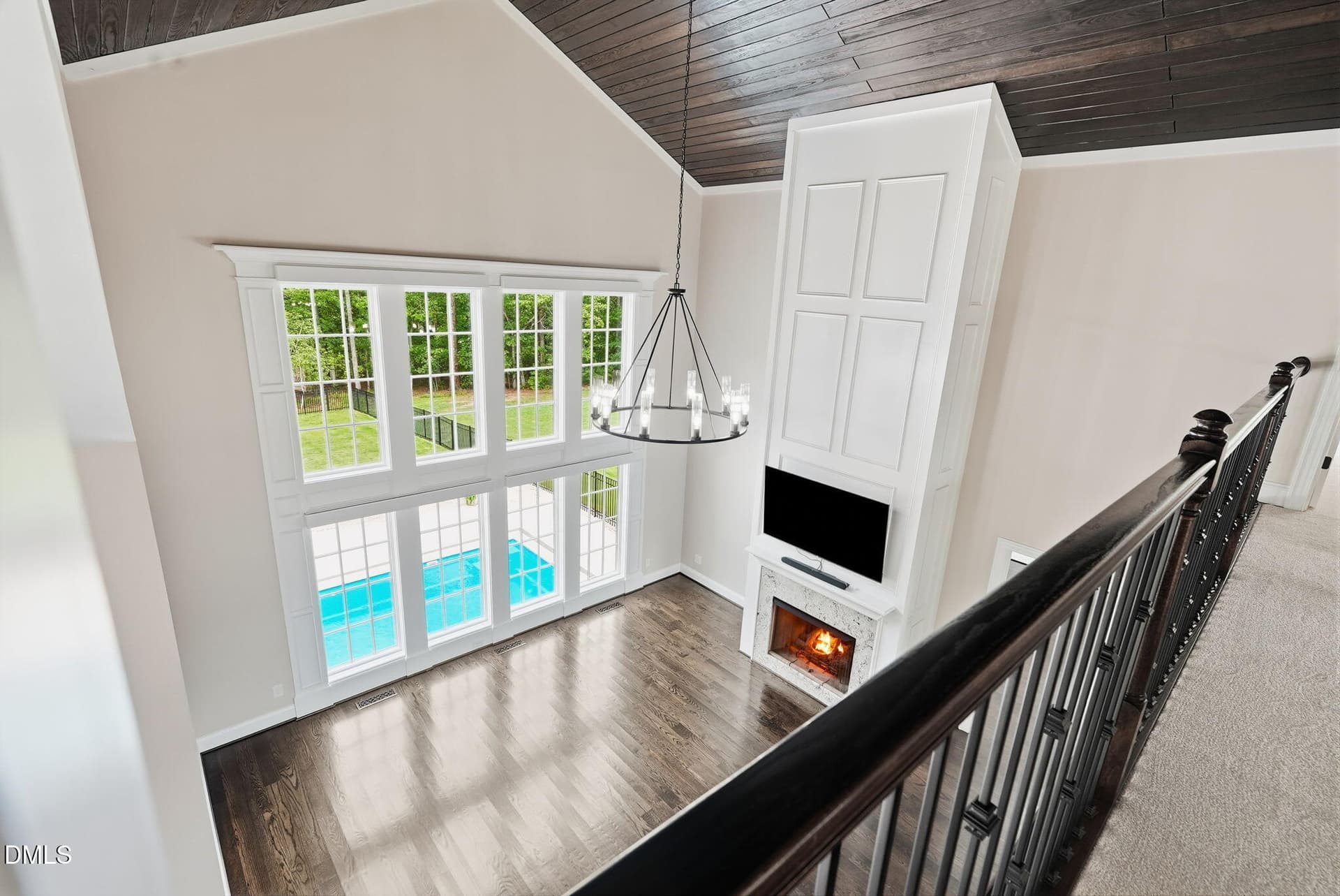 View From Upstairs Landing - 222 American Court, Apex, NC 27523