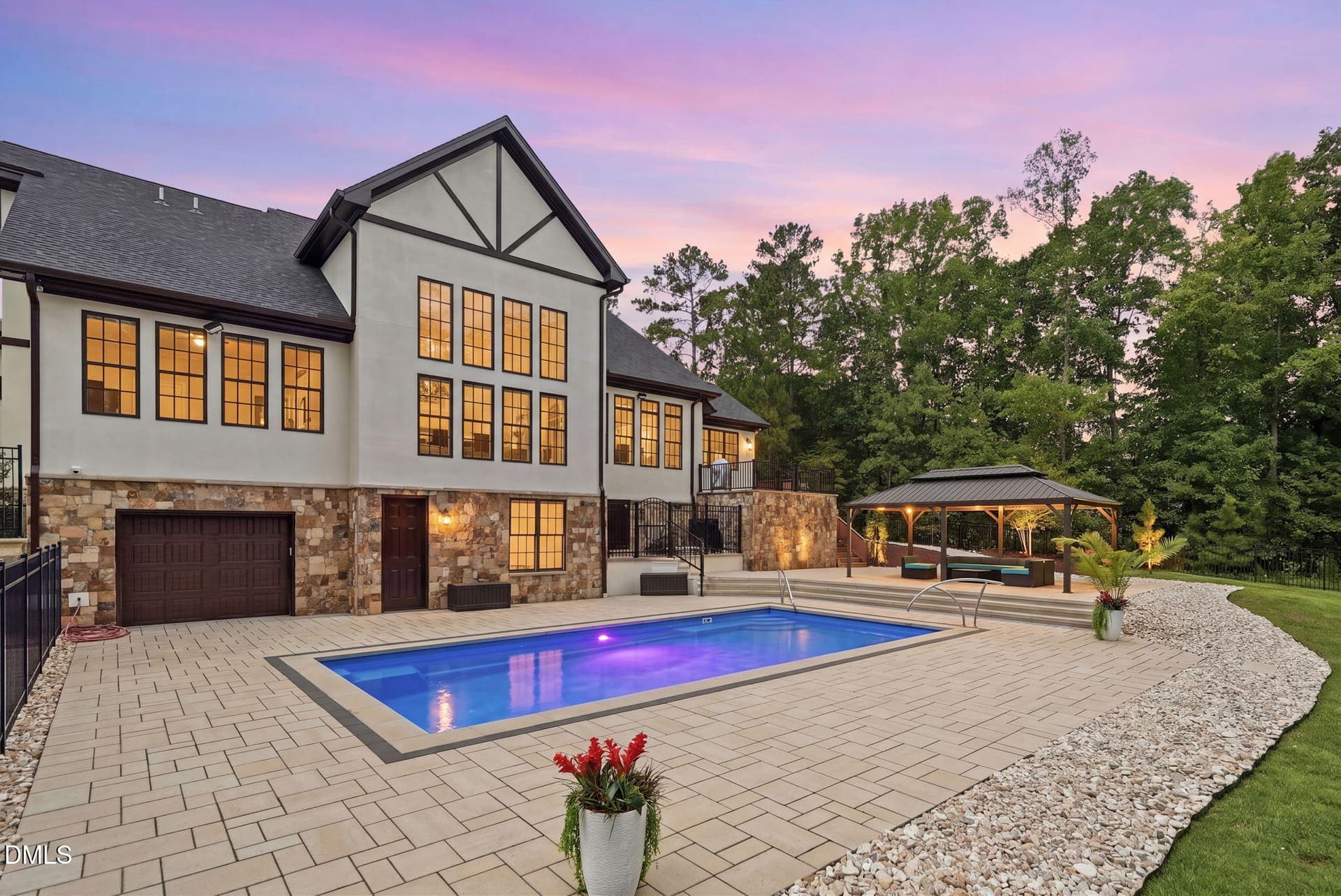 Exterior Back - 222 American Court, Apex, NC 27523