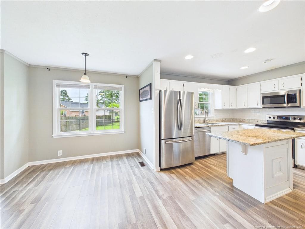 kitchen dining area - 3638 Thorndike Drive, Fayetteville, NC 28311, Fayetteville