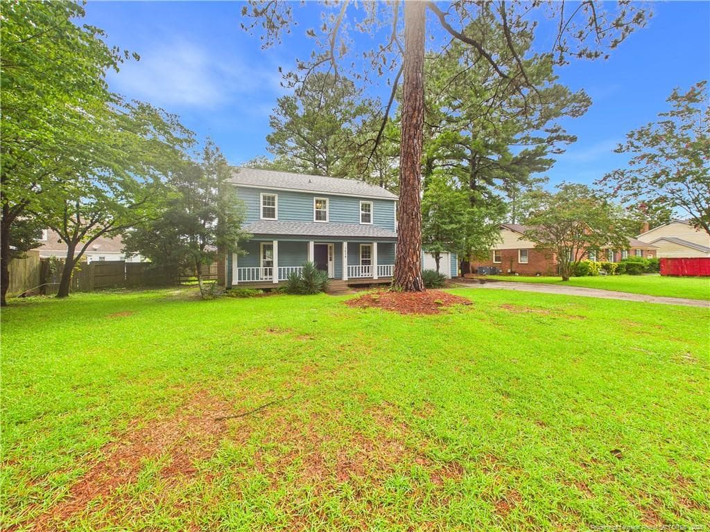 big front yard - 3638 Thorndike Drive, Fayetteville, NC 28311, Fayetteville