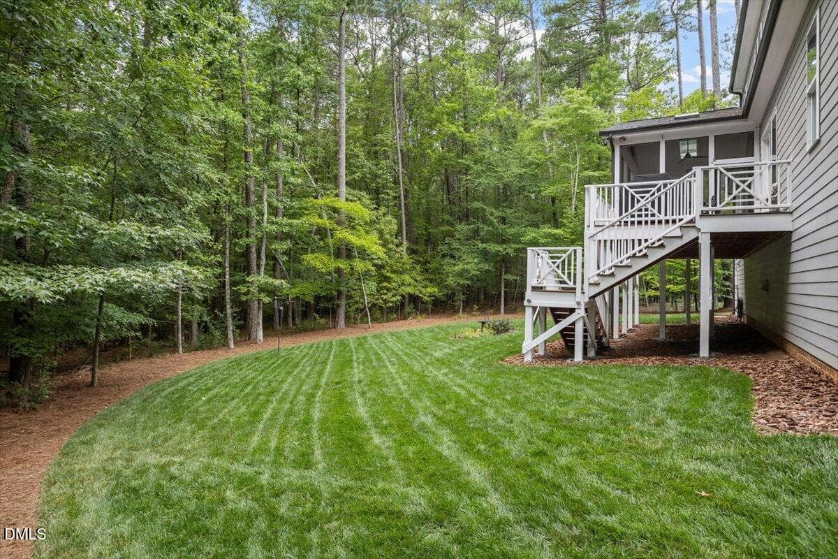 Back yard - 4235 Henderson Place, Pittsboro, NC 27312