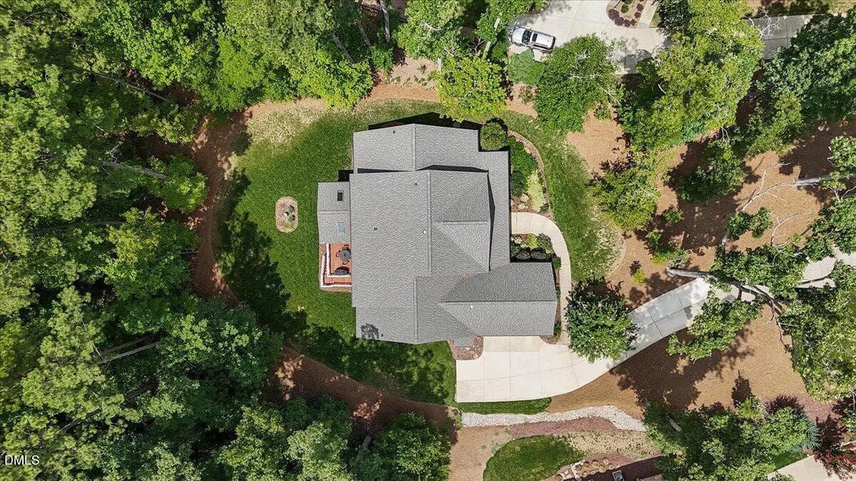 Drone view - 4235 Henderson Place - 4235 Henderson Place, Pittsboro, NC 27312