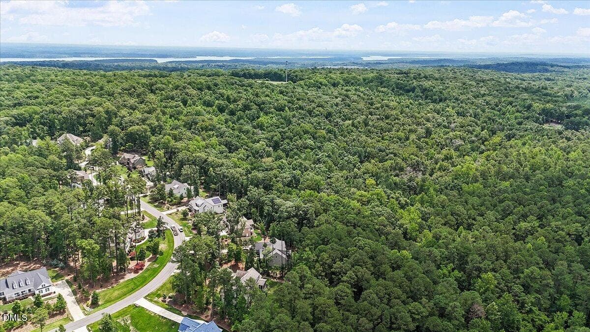 Fearrington - Henderson Place drone view - 4235 Henderson Place, Pittsboro, NC 27312
