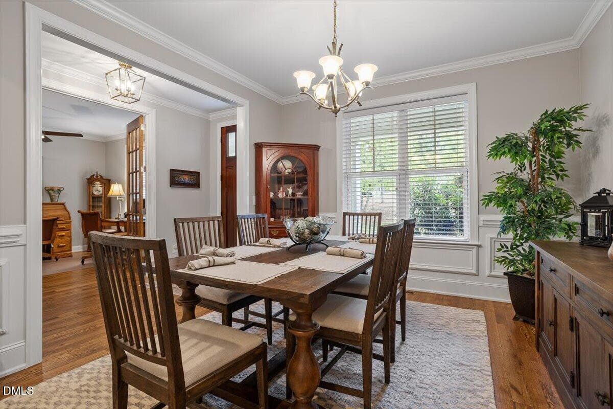 Formal dining room - 4235 Henderson Place, Pittsboro, NC 27312