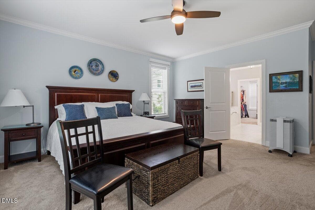 Owner's bedroom suite (1) - 4235 Henderson Place, Pittsboro, NC 27312