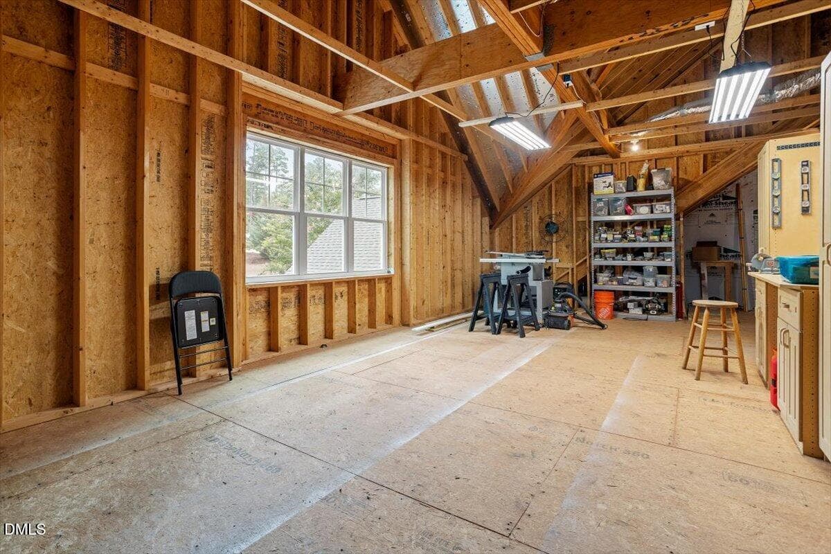 Unfinished attic storage (4) - 4235 Henderson Place, Pittsboro, NC 27312