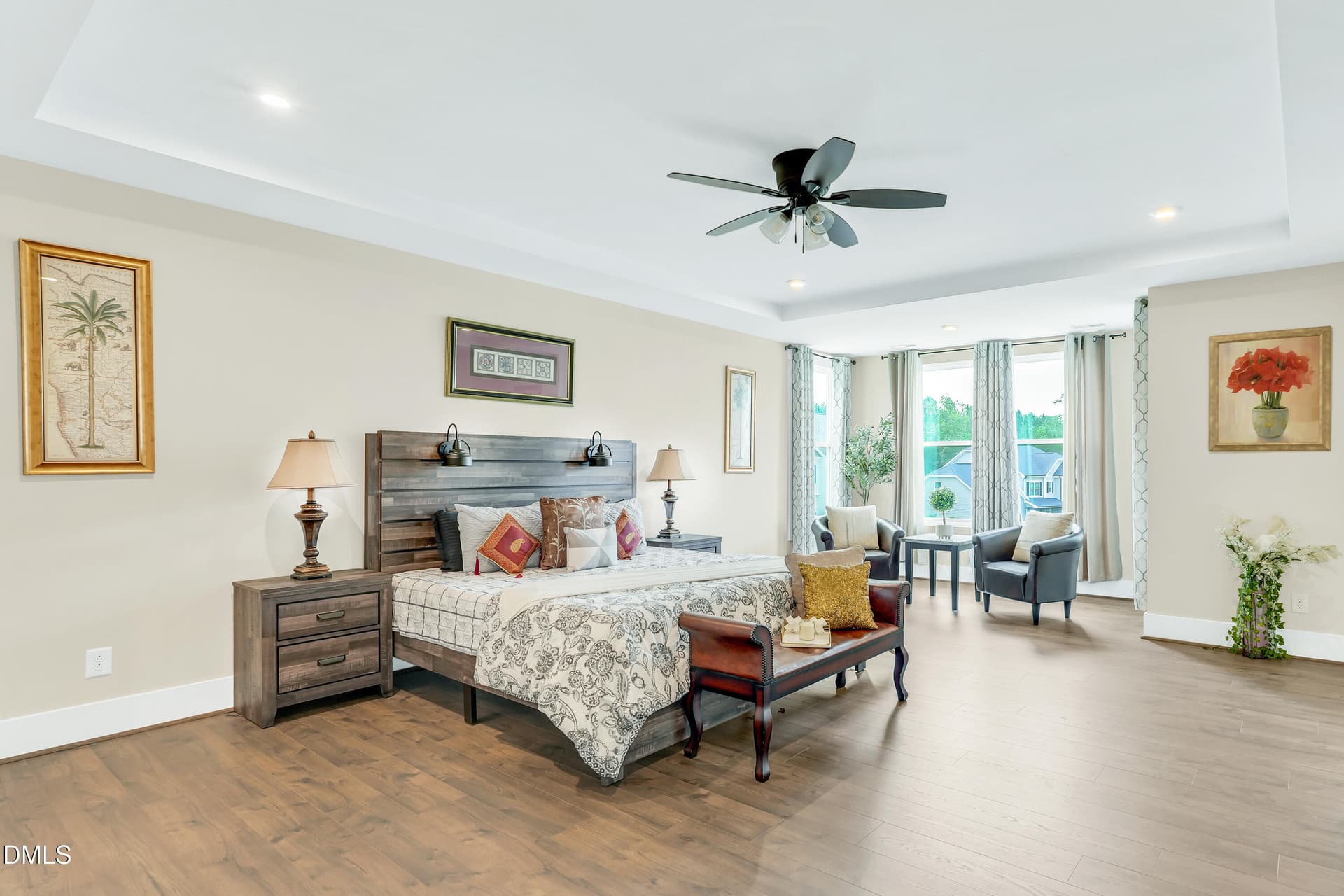 Primary Suite Bedroom - 301 Silent Bend Drive, Holly Springs, NC 27540