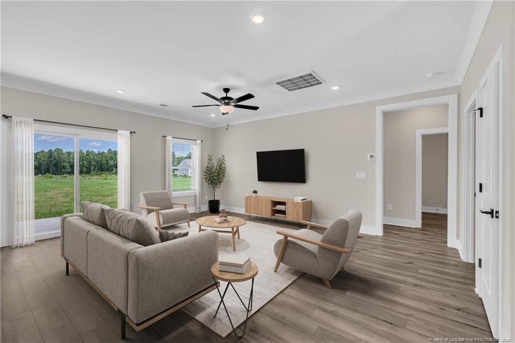 Digitally Staged - 44 Teepee Drive, Lillington, NC 27546