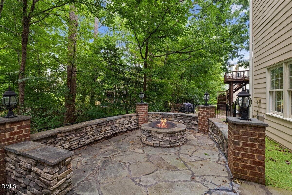 Firepit Area - 12225 Dunard Street, Raleigh, NC 27614, Raleigh