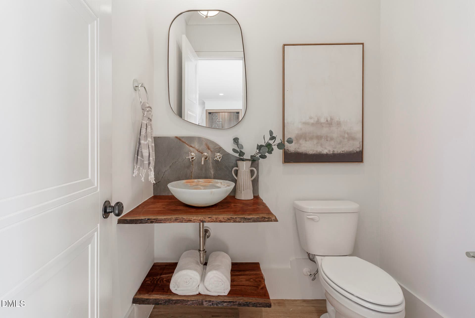 Powder room - 98 Summit Terrace Drive, Pittsboro, NC 27312