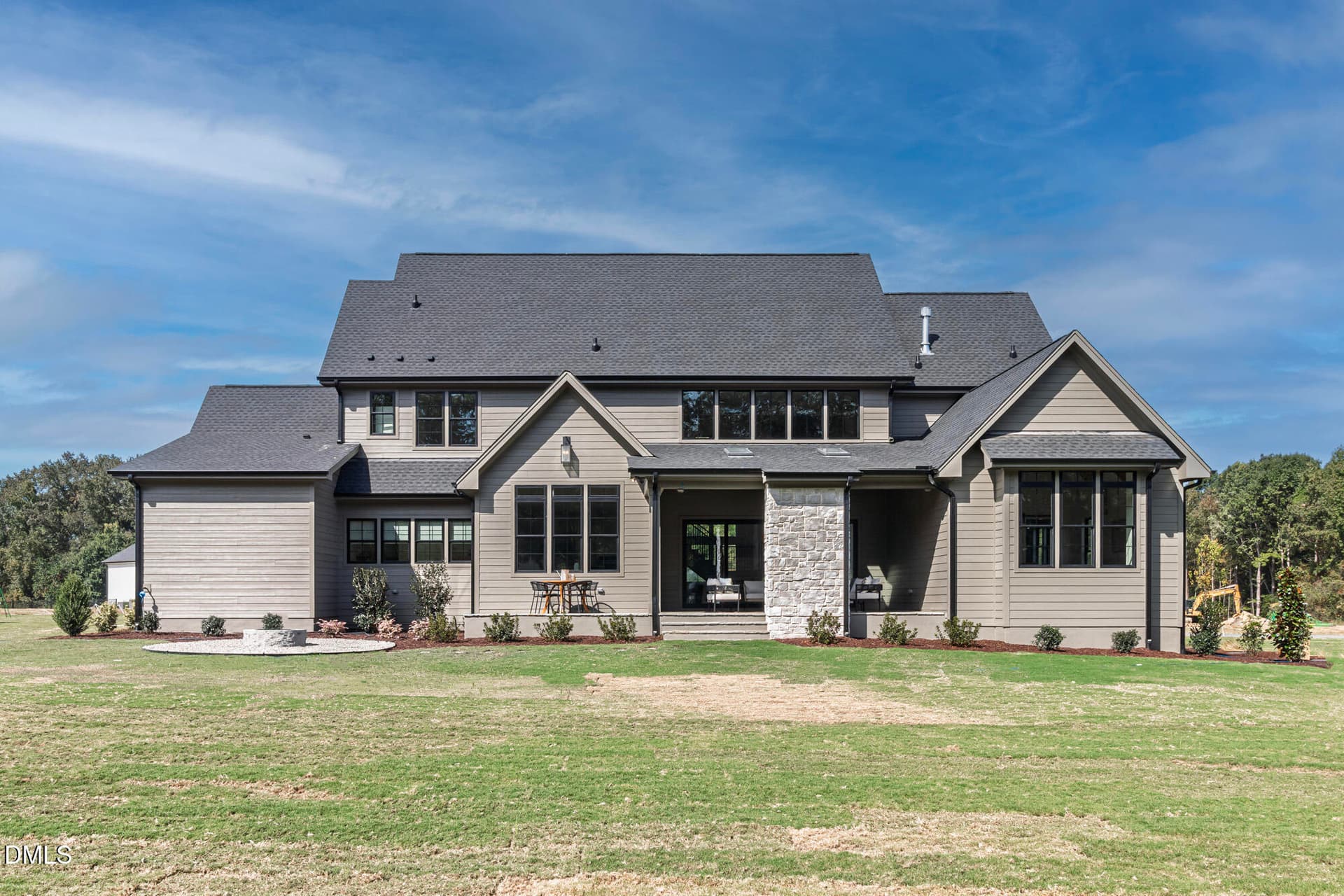 Rear Elevation - 98 Summit Terrace Drive, Pittsboro, NC 27312