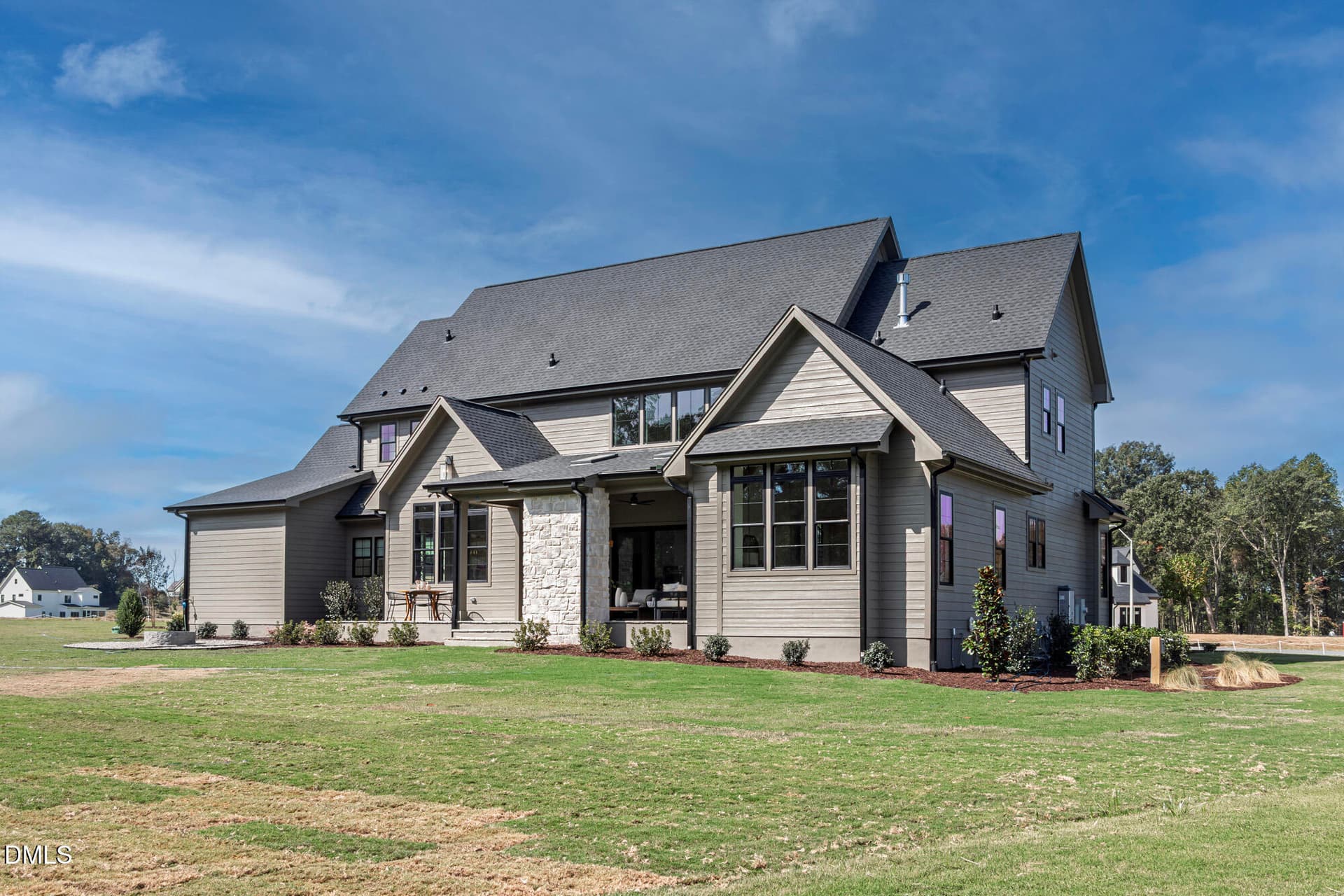 Rear Elevation - 98 Summit Terrace Drive, Pittsboro, NC 27312