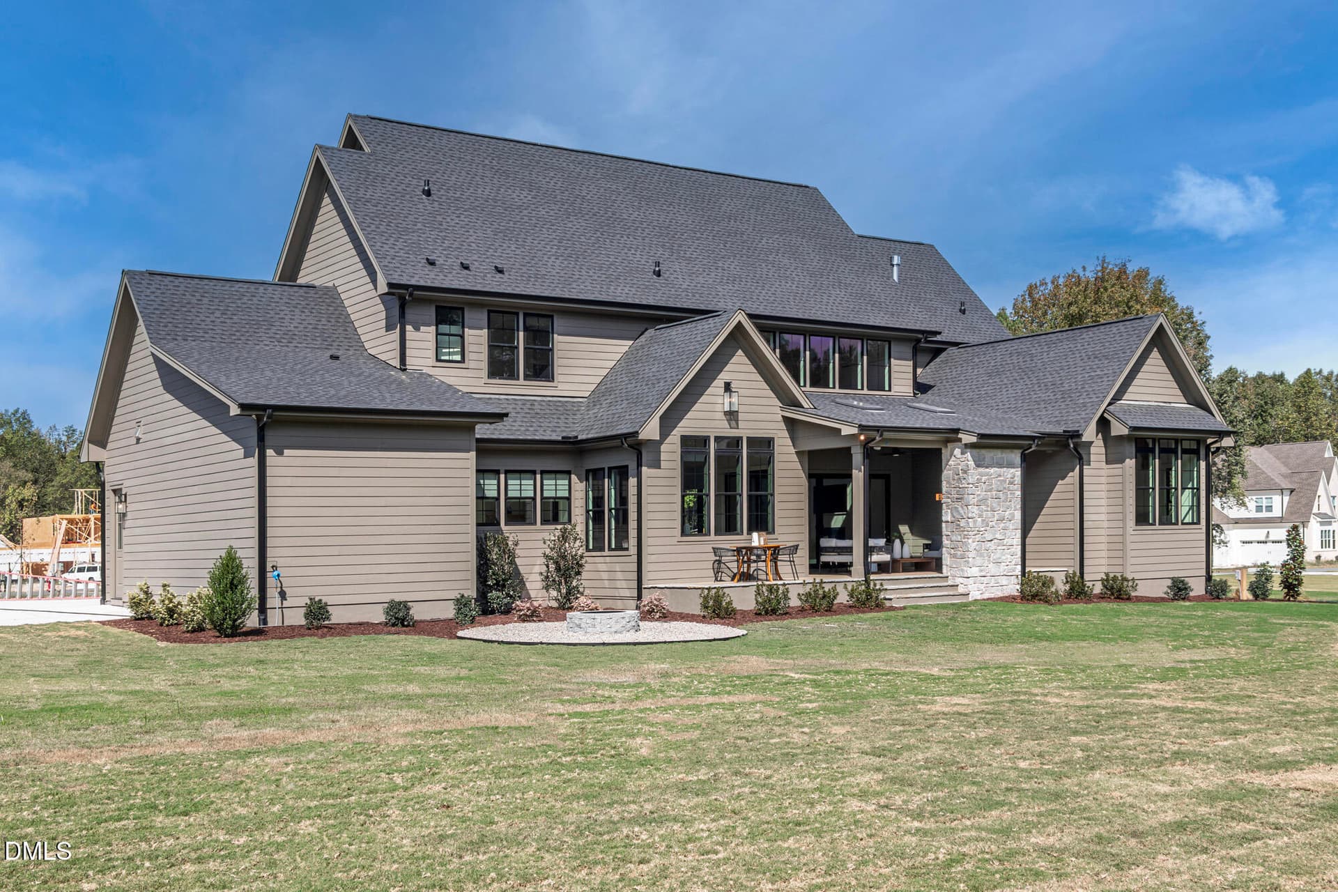 Rear Elevation - 98 Summit Terrace Drive, Pittsboro, NC 27312