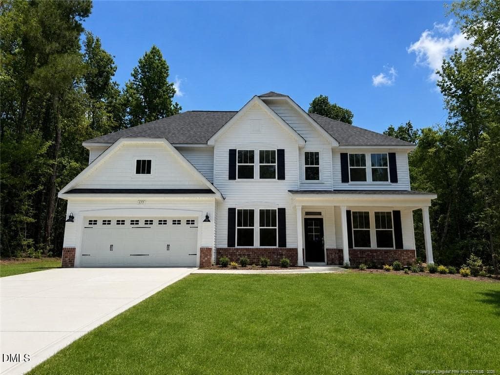 517 Grand Griffon Way Lot 53 front - 517 Grand Griffon Way, Lillington, NC 27546