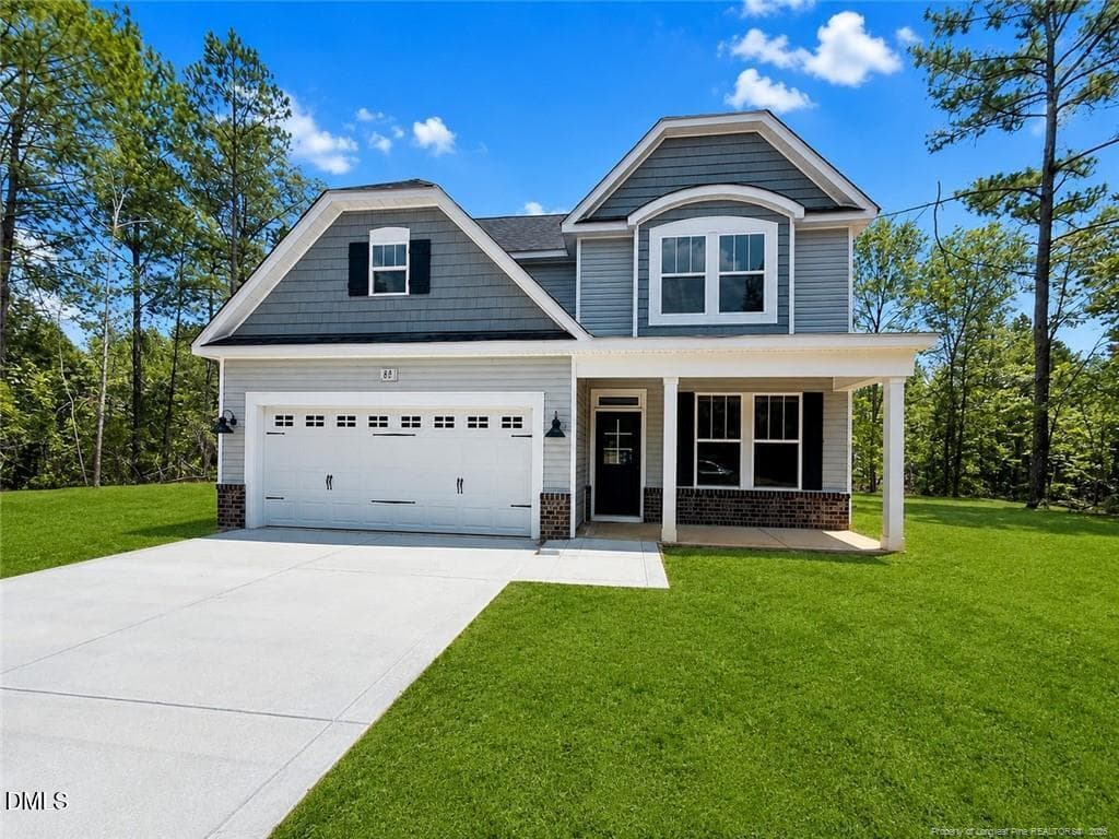 89 Omie Branch Lane Lot 31 front - 89 Omie Branch Lane, Lillington, NC 27546