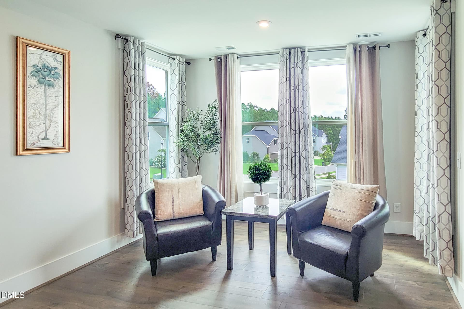 Primary Suite Sitting Alcove - 301 Silent Bend Drive, Holly Springs, NC 27540