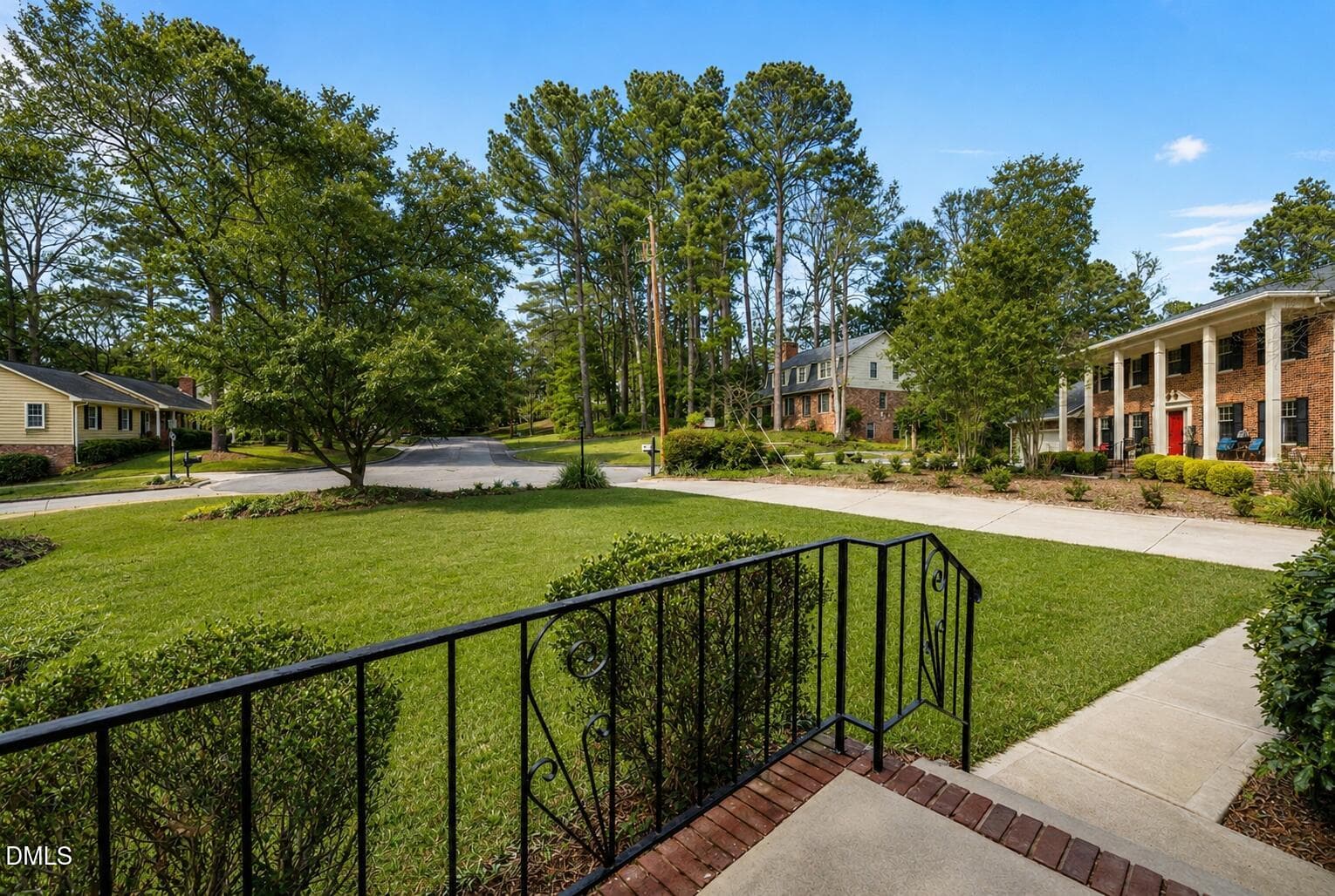 View from front porch - 4300 Edgehill Court, Raleigh, NC 27612, Raleigh
