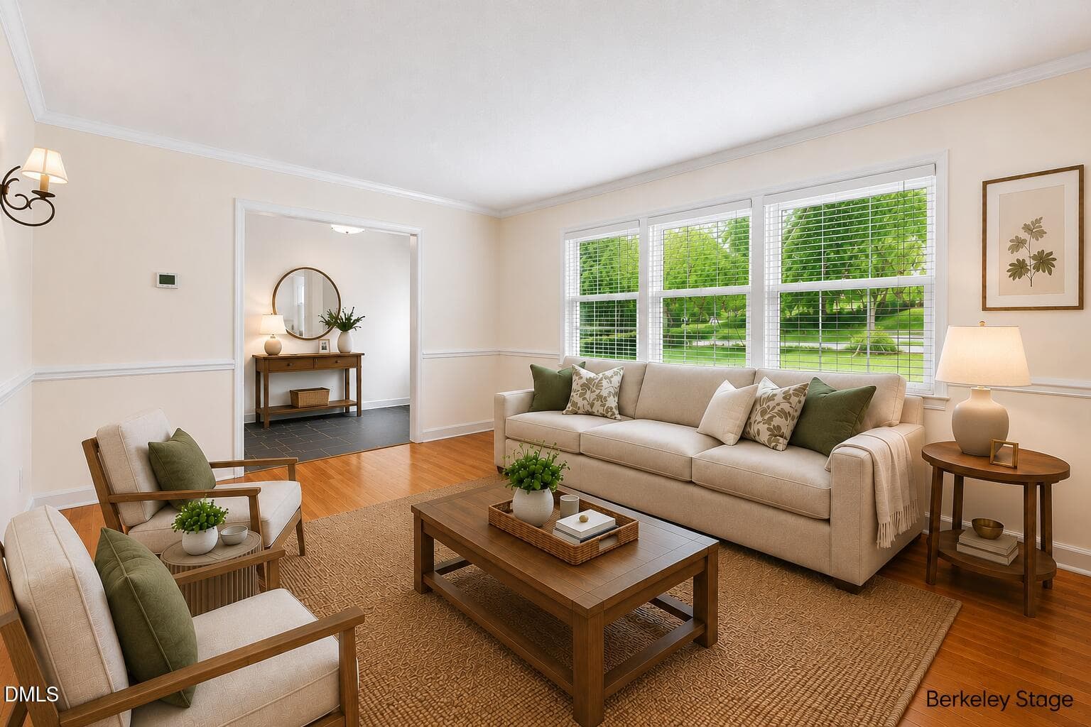 Living Room - 4300 Edgehill Court, Raleigh, NC 27612, Raleigh