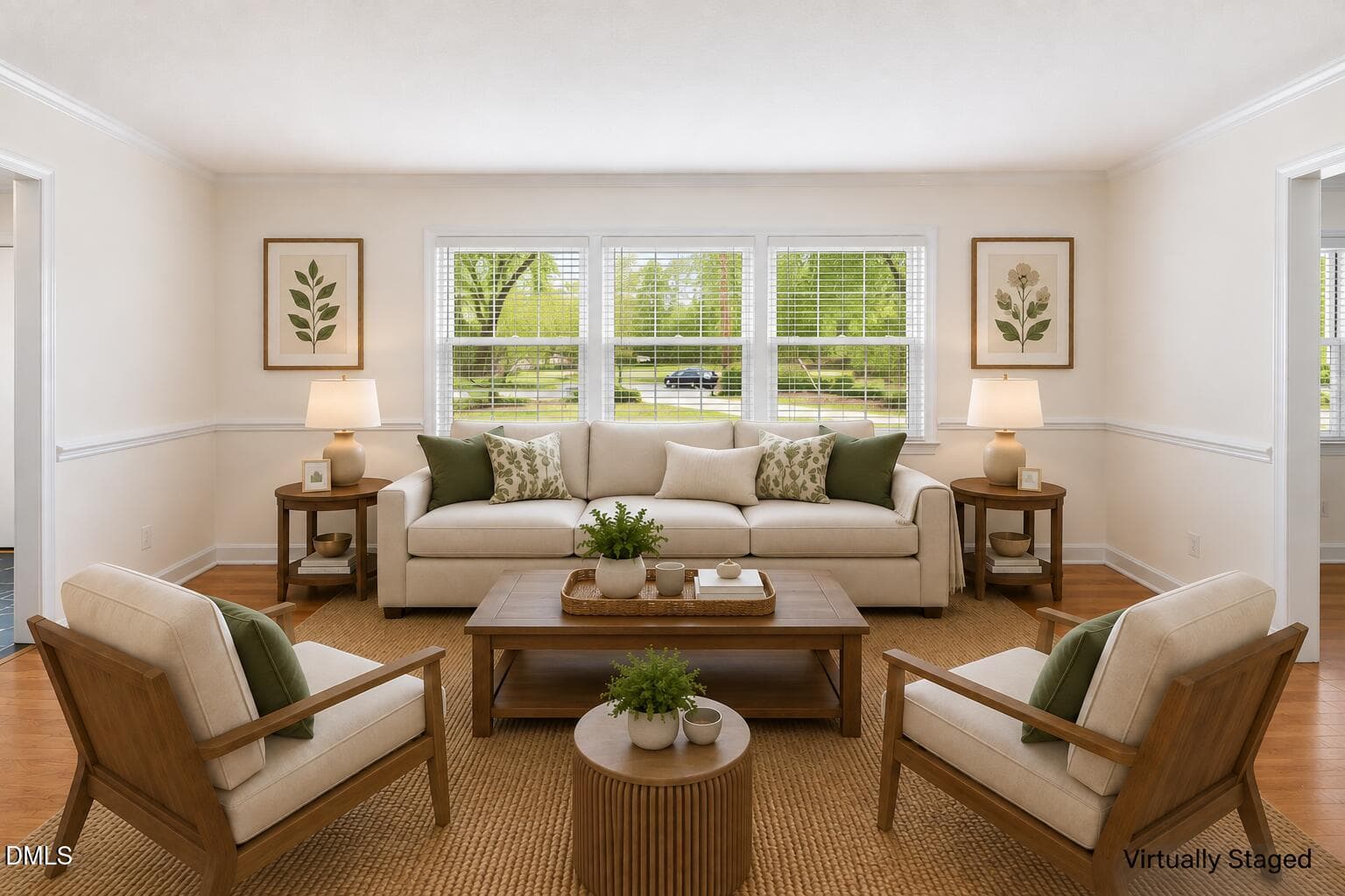 Living Room - 4300 Edgehill Court, Raleigh, NC 27612, Raleigh