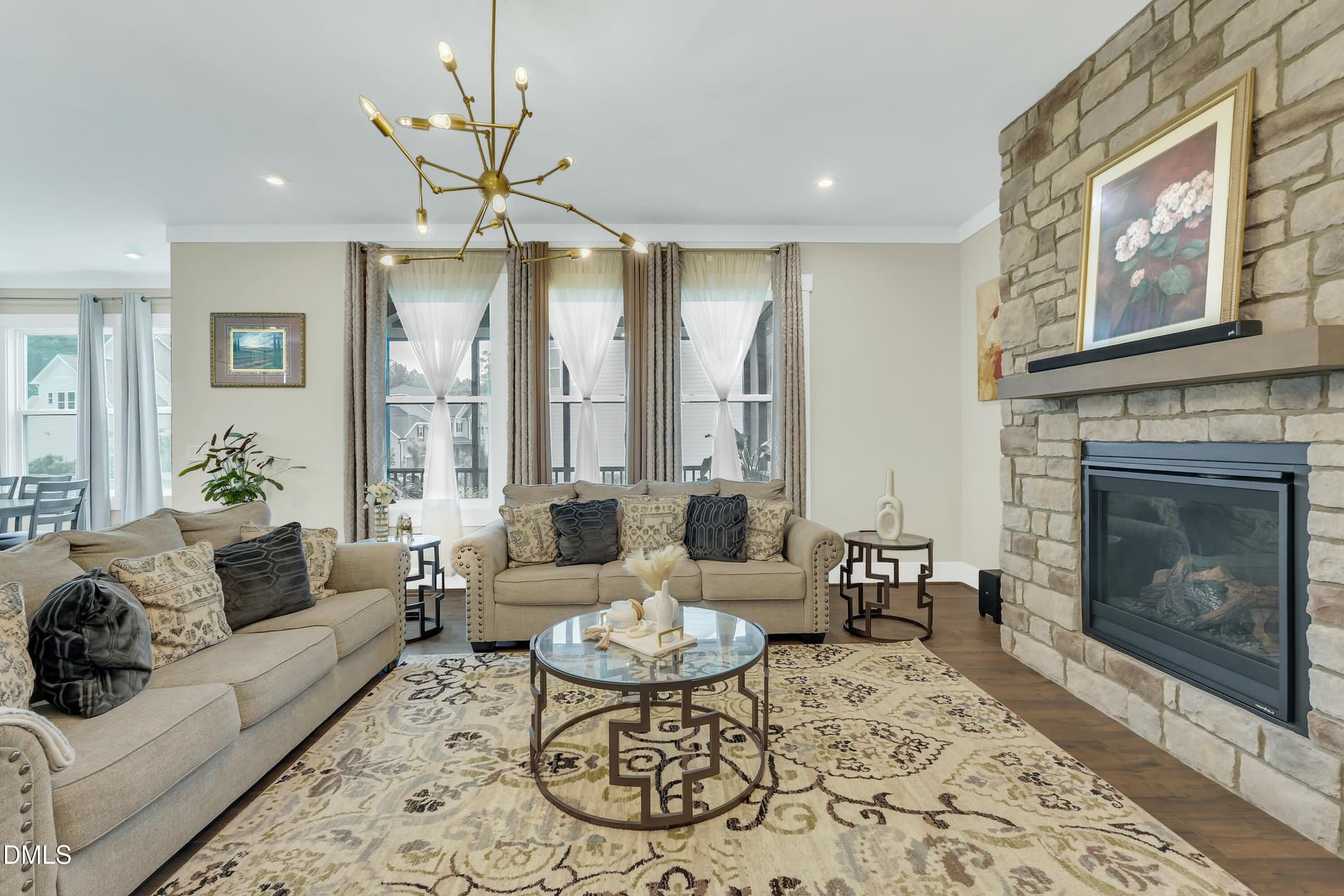 Family Room - 301 Silent Bend Drive, Holly Springs, NC 27540