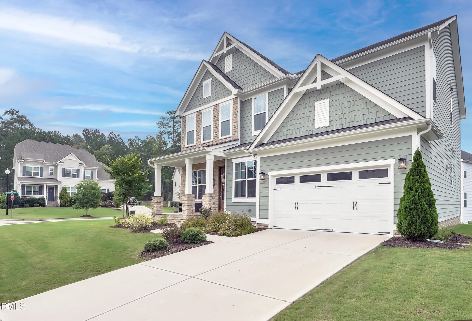 Exterior Front - 301 Silent Bend Drive, Holly Springs, NC 27540