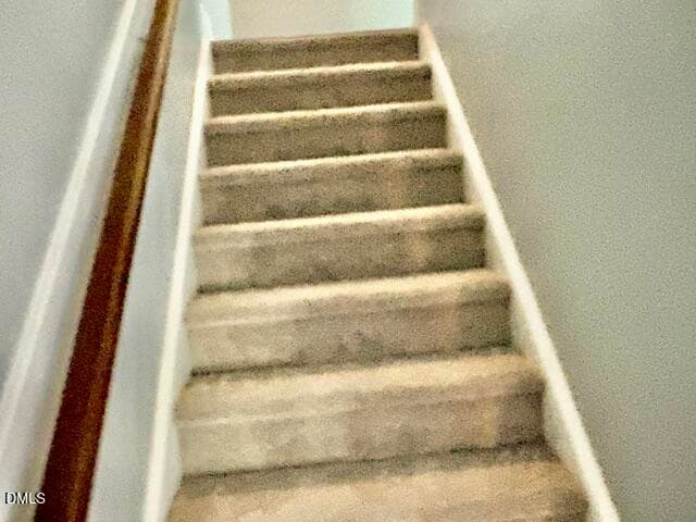stairs to 2ns floor - 939 Ileagnes Road, Raleigh, NC 27603, Raleigh