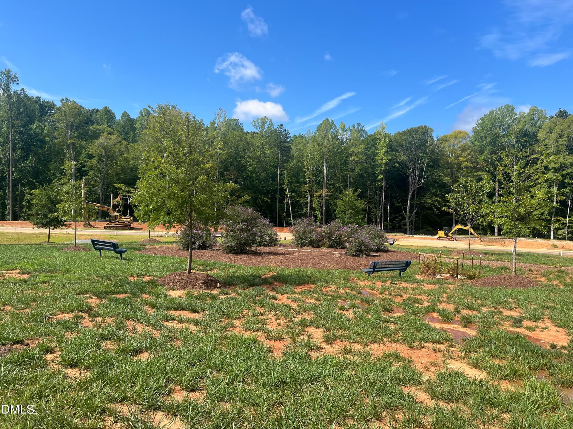 Green space w/butterfly garden - 1315 Hammond Drive, Mebane, NC 27302