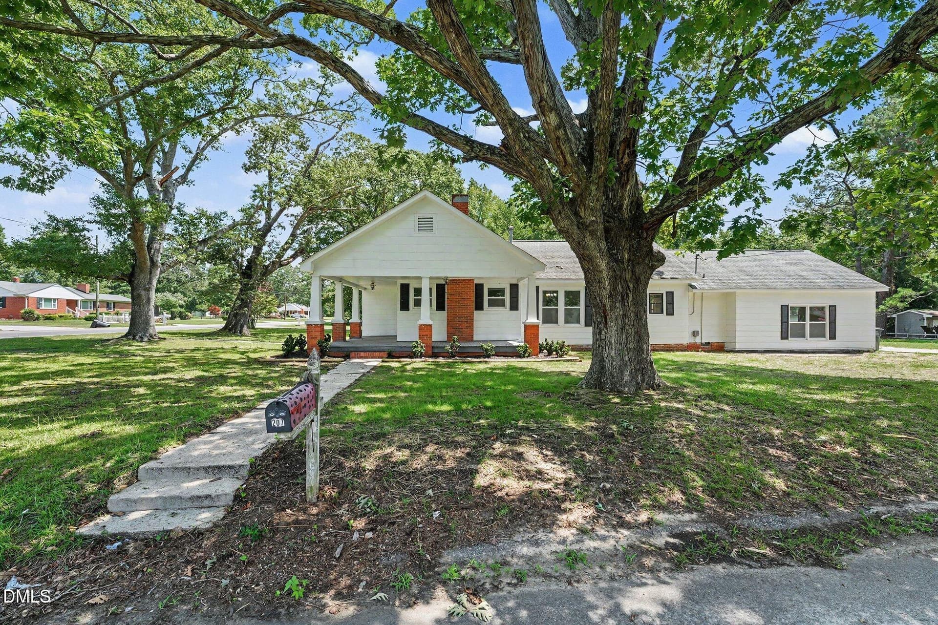 Corner Lot Charm - 207 Old Post Road, Erwin, NC 28339