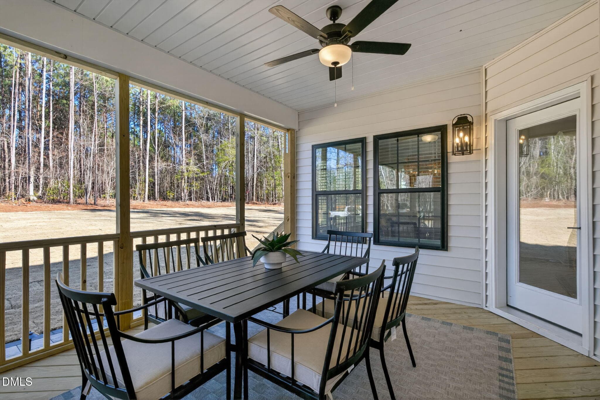 Rear Covered Porch - 36 Knotts Loop, Lillington, NC 27546