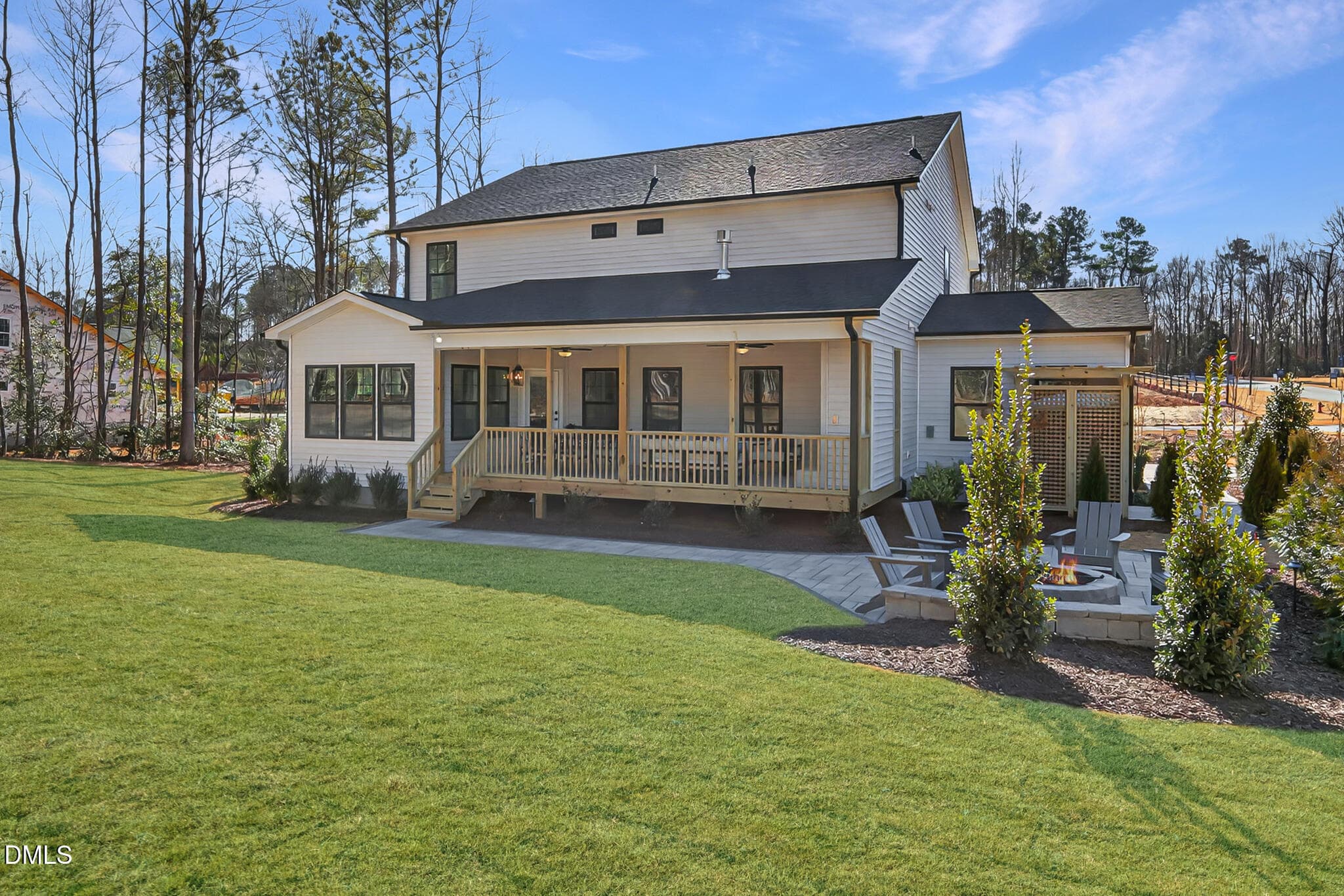 Exterior - Rear - 36 Knotts Loop, Lillington, NC 27546