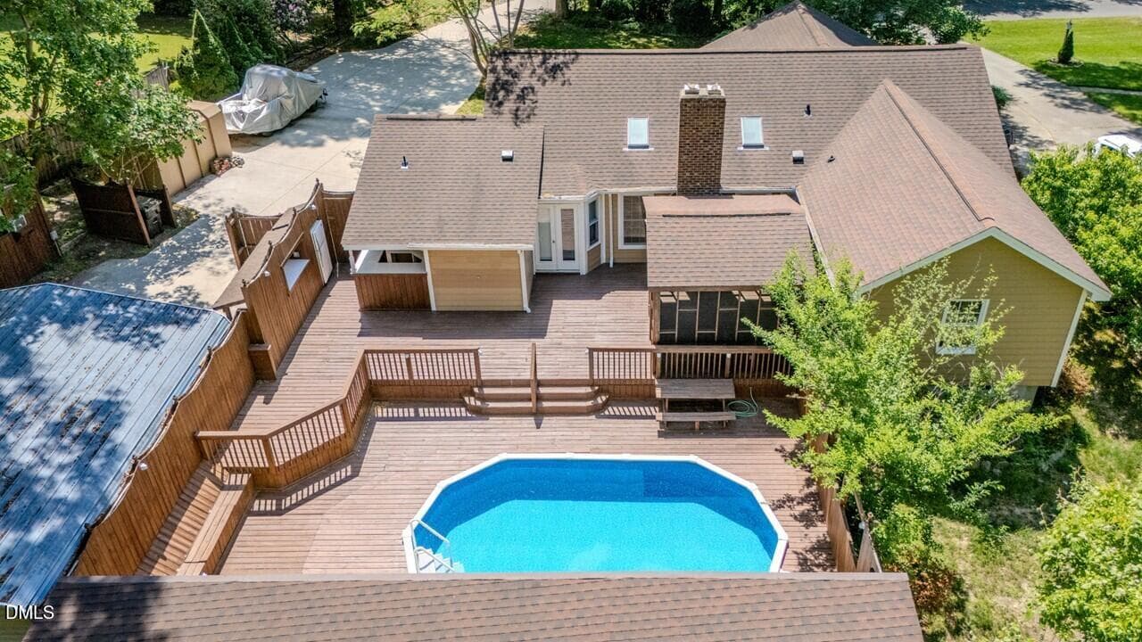 Aerial - 906 Andersonwood Drive, Fuquay Varina, NC 27526, Fuquay Varina